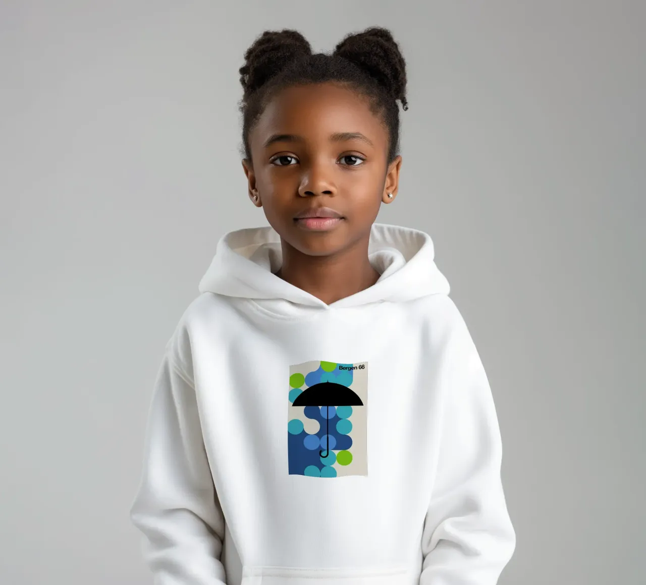 Bergen 66 kids hoodie by Bo Lundberg
