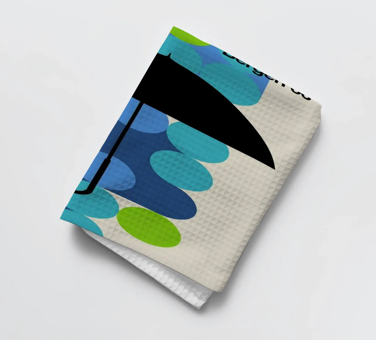 Bergen 66 tea towel by Bo Lundberg