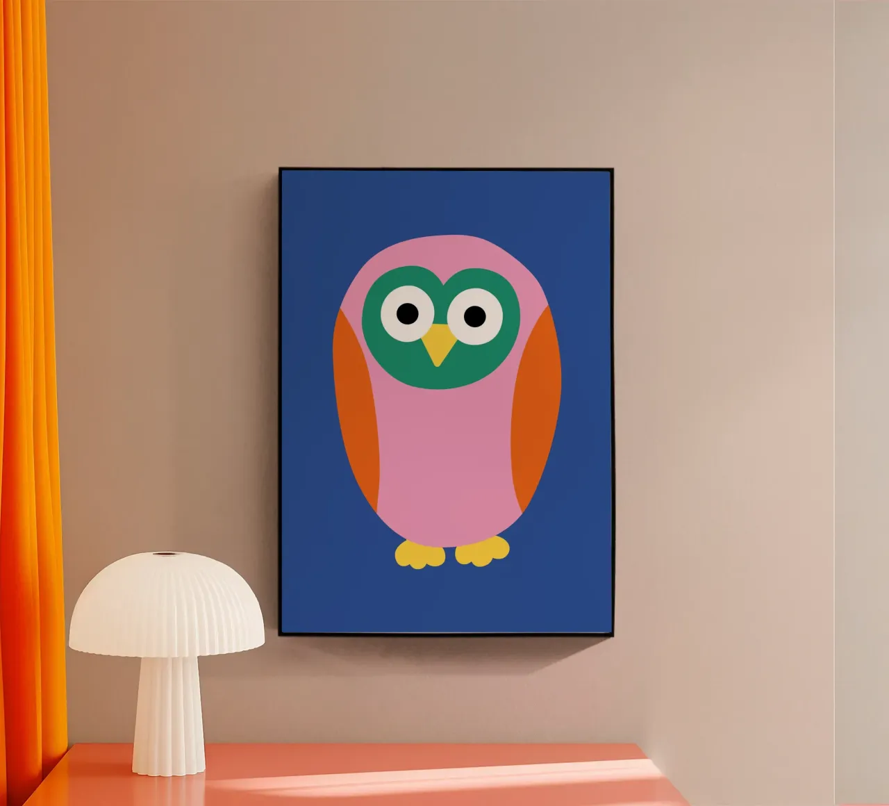 Gufo plexiglass da Susann Stefanizen