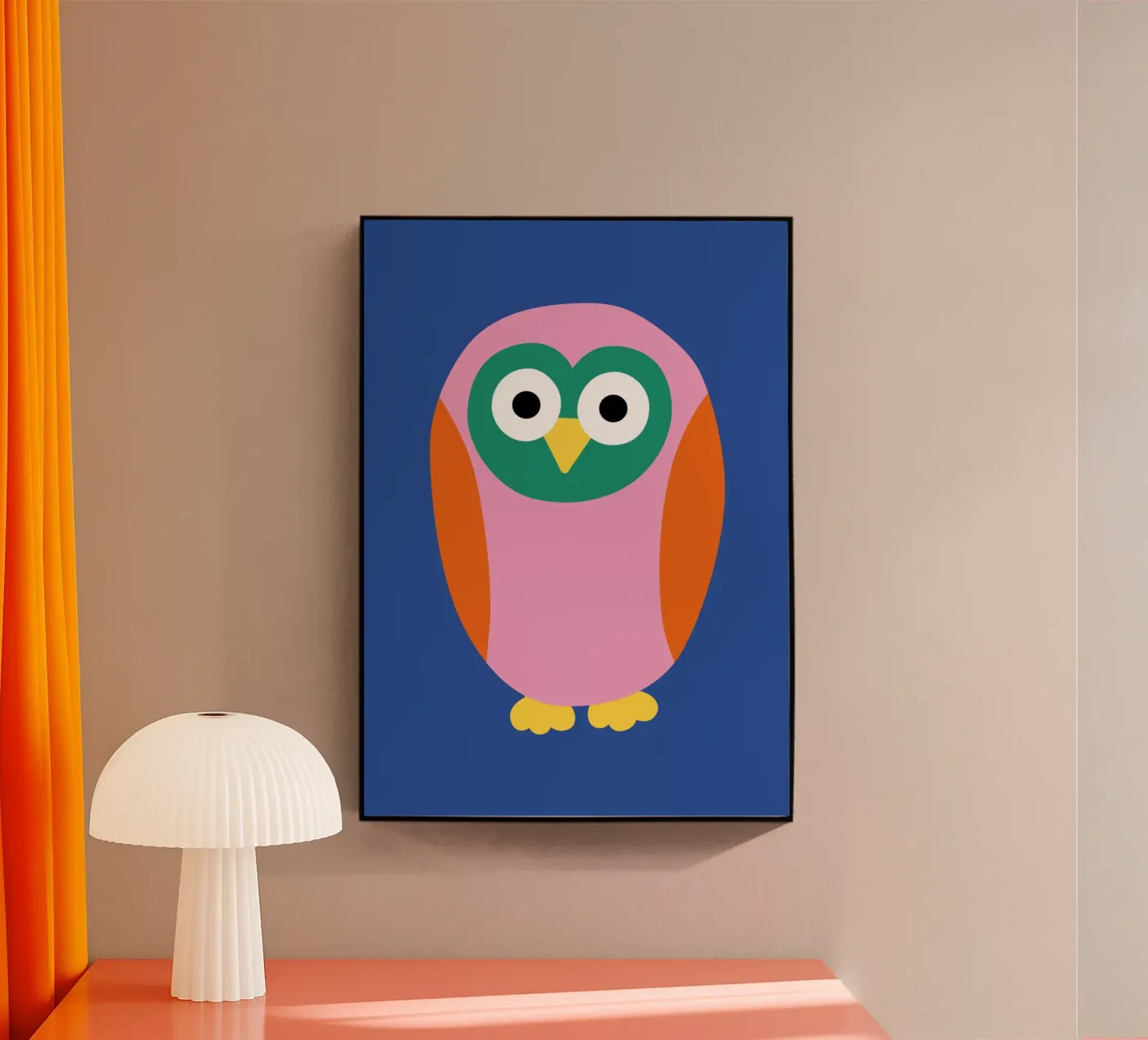Owl plexiglass da Susann Stefanizen