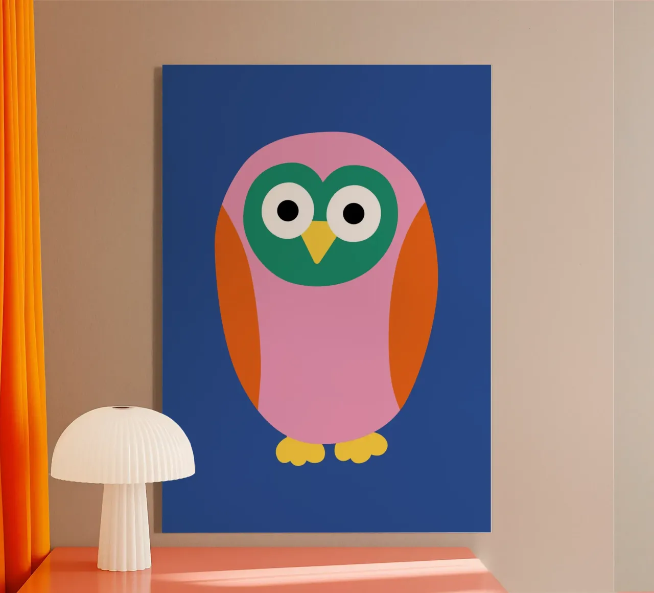 Gufo plexiglass da Susann Stefanizen