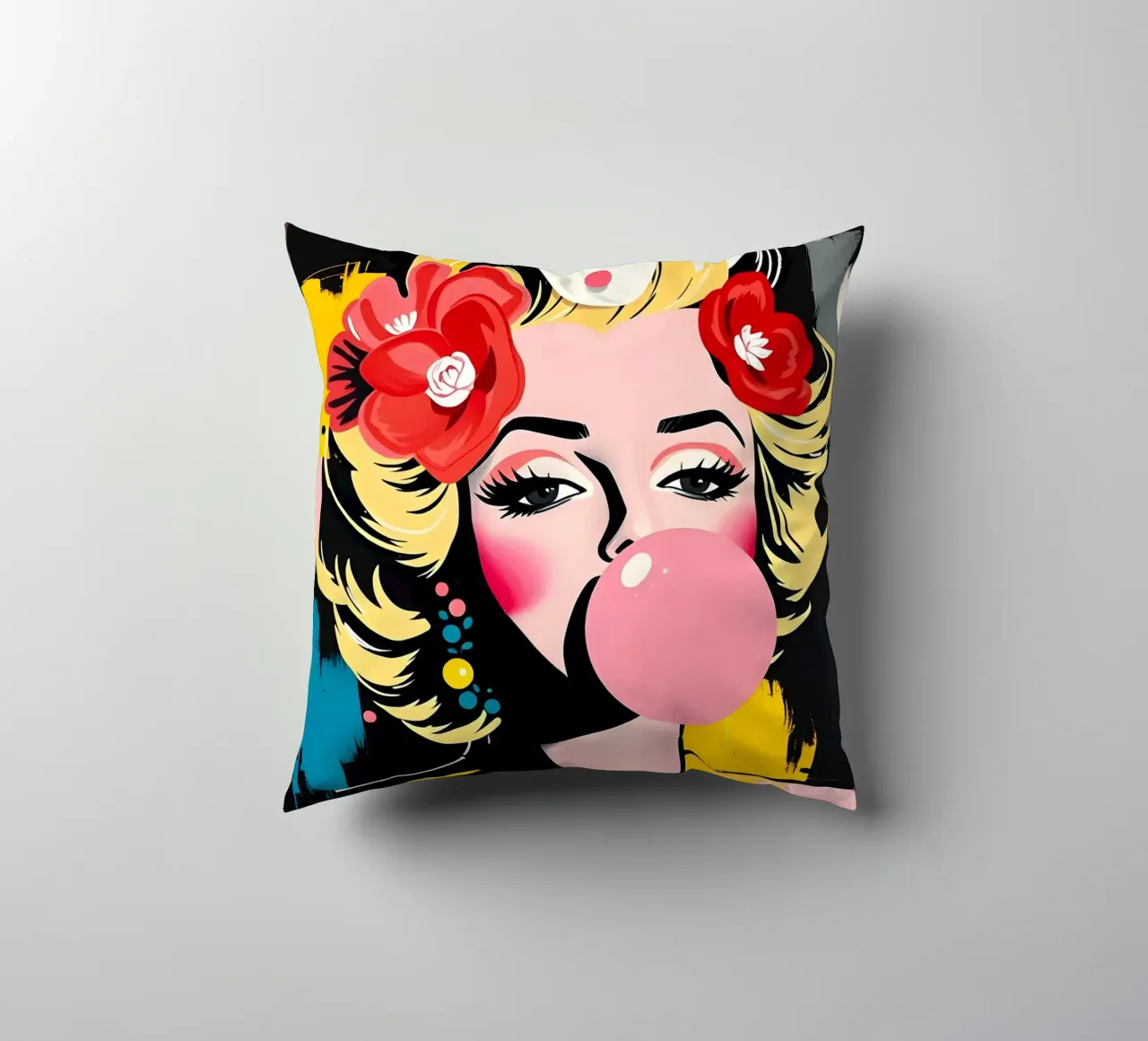 MARILYN MONROE GOMMA DA MASTICARE cuscino da ARTOMATIC