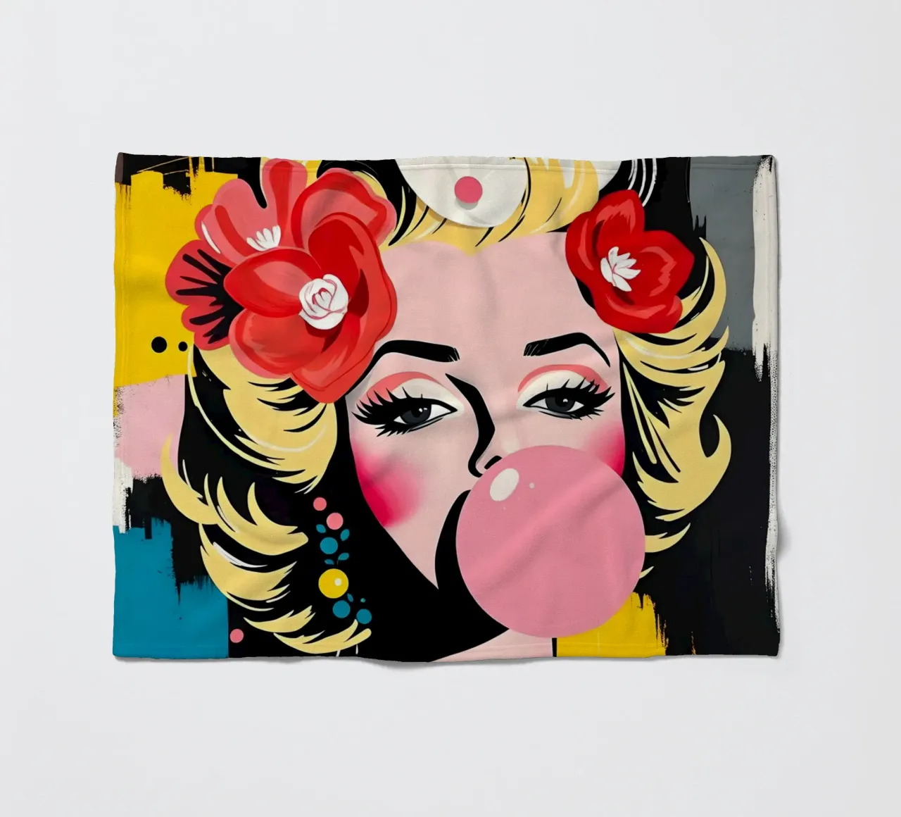 MARILYN MONROE GOMMA DA MASTICARE coperta in pile da ARTOMATIC