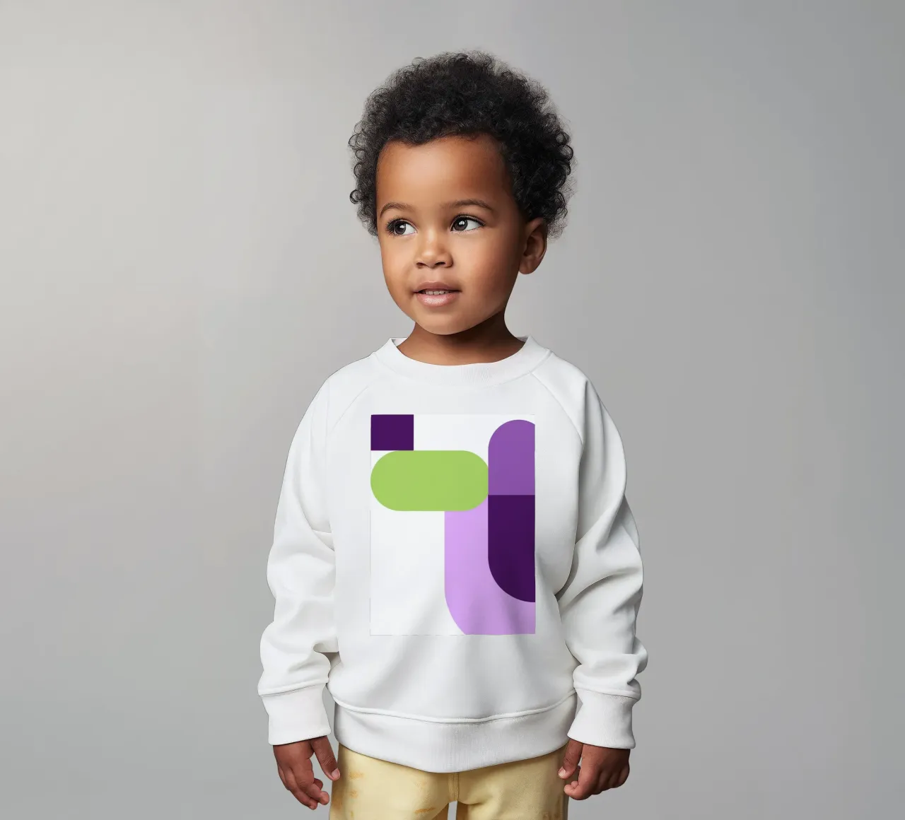 Bold color blocks felpa neonato da LisaArtes