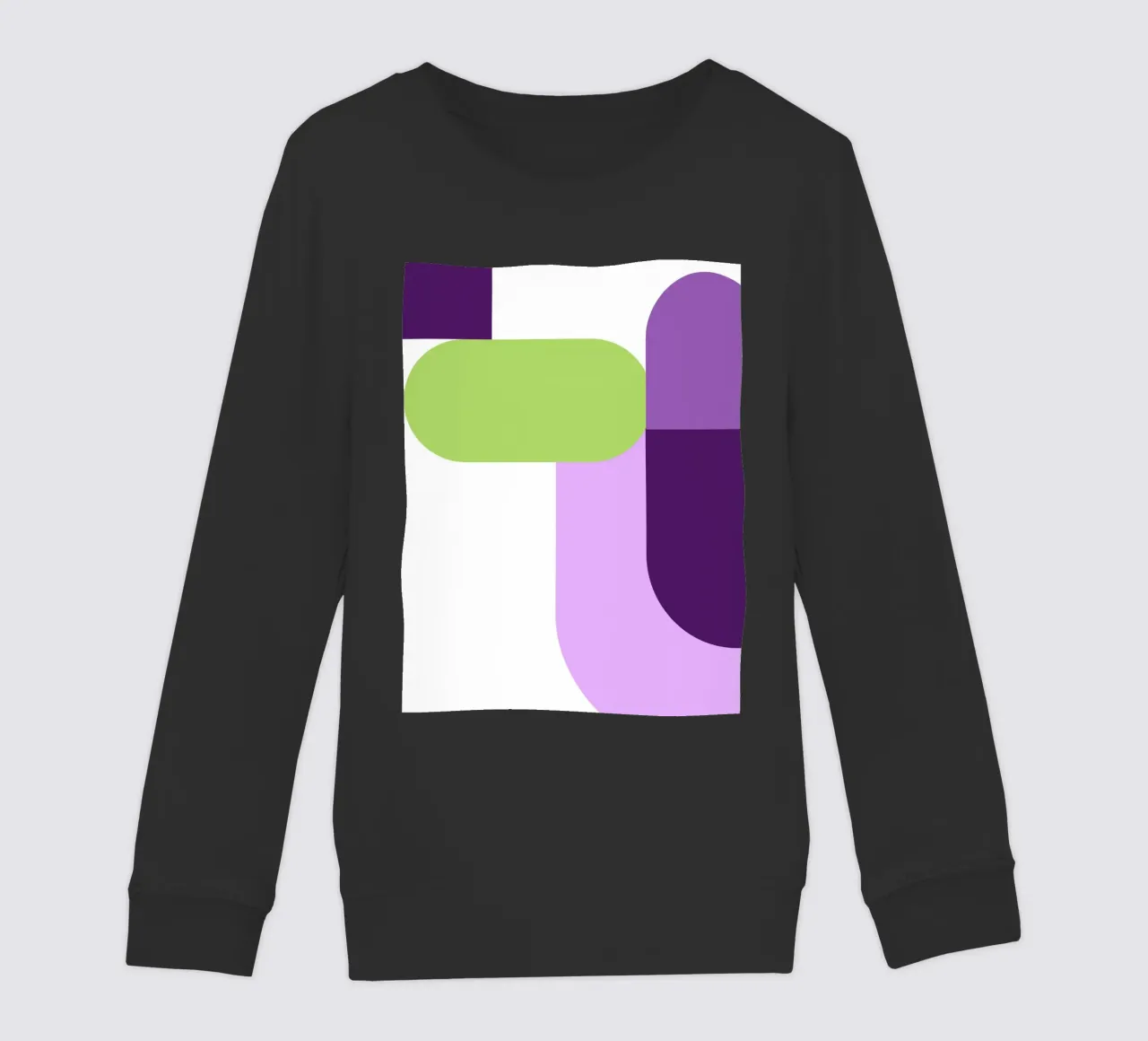 Bold color blocks felpa bambino da LisaArtes