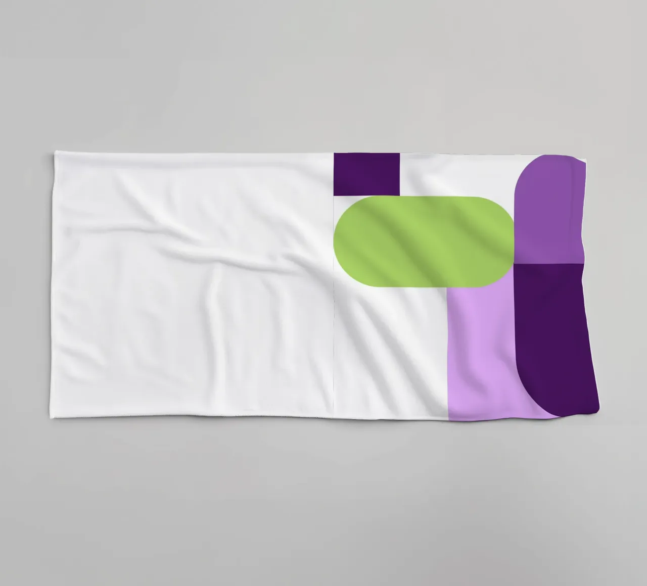 Bold color blocks asciugamano da bagno da LisaArtes