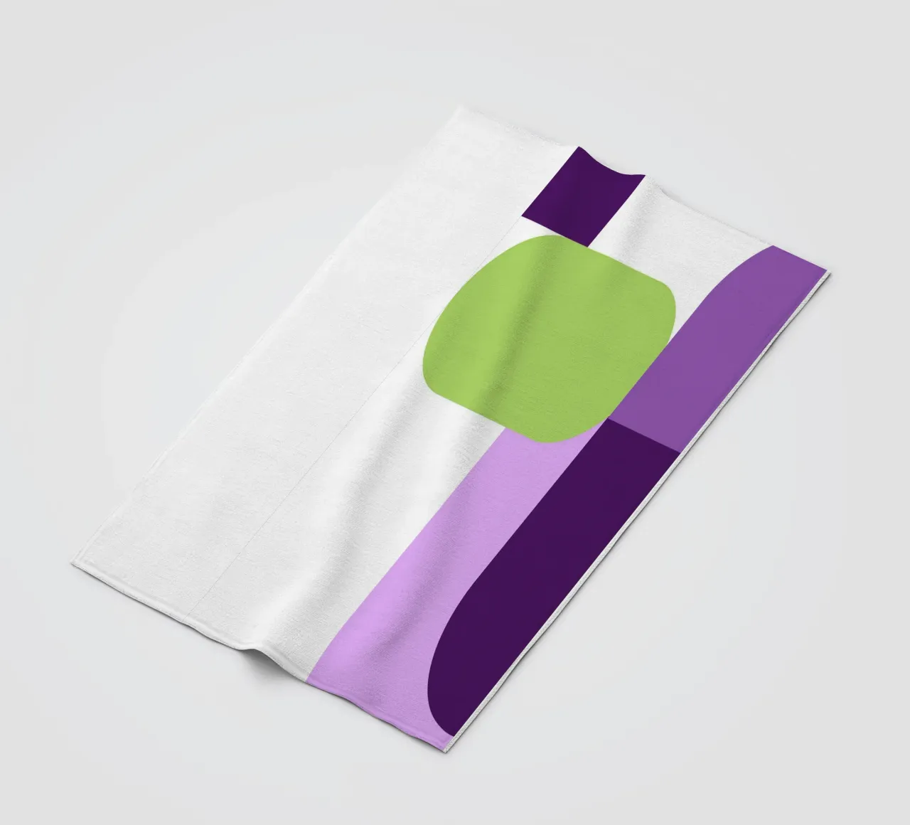 Bold color blocks coperta in pile da LisaArtes