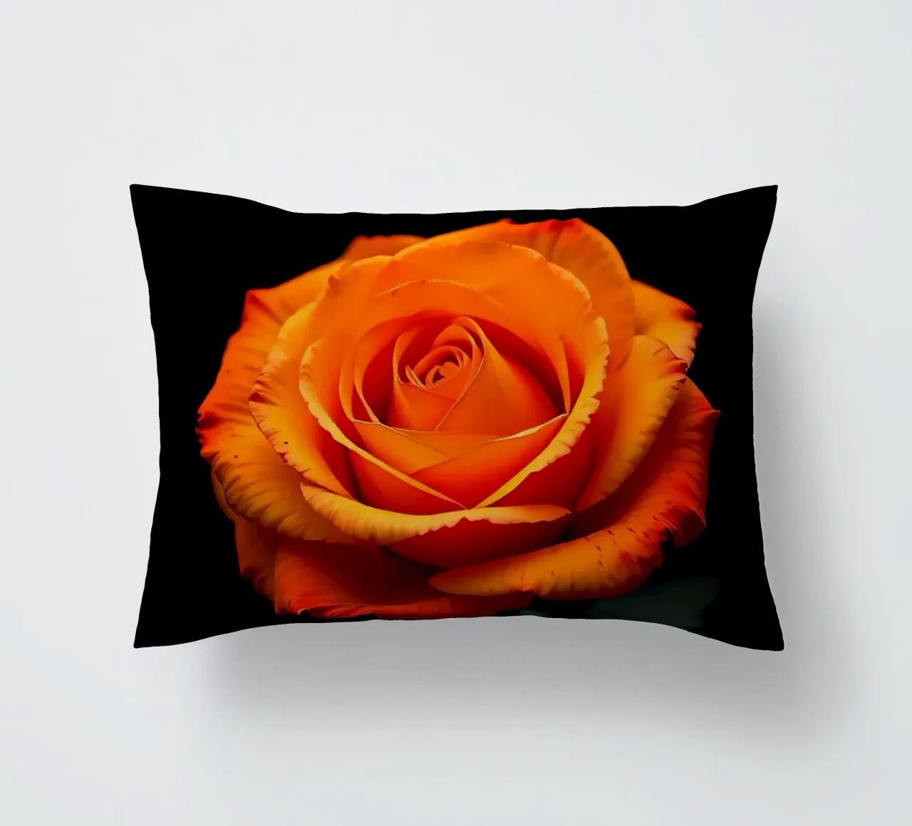 Rosa_arancio_01 cuscino da Farb- und Blütenzauber by LK