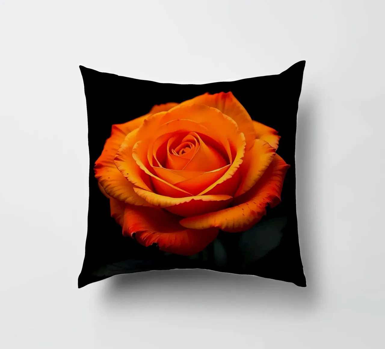 Rosa_arancio_01 cuscino da Farb- und Blütenzauber by LK