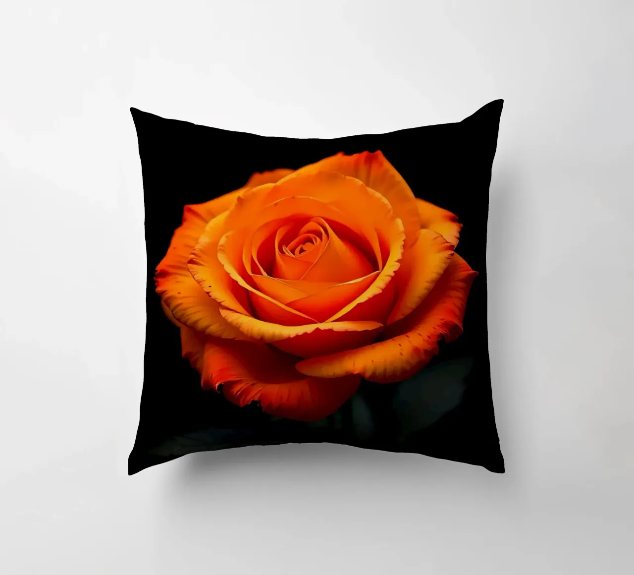 Rosa_arancio_01 cuscino da Farb- und Blütenzauber by LK