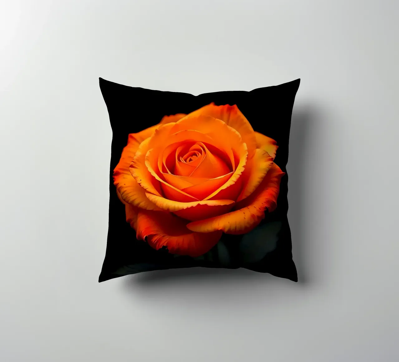 Rosa_arancio_01 cuscino da Farb- und Blütenzauber by LK