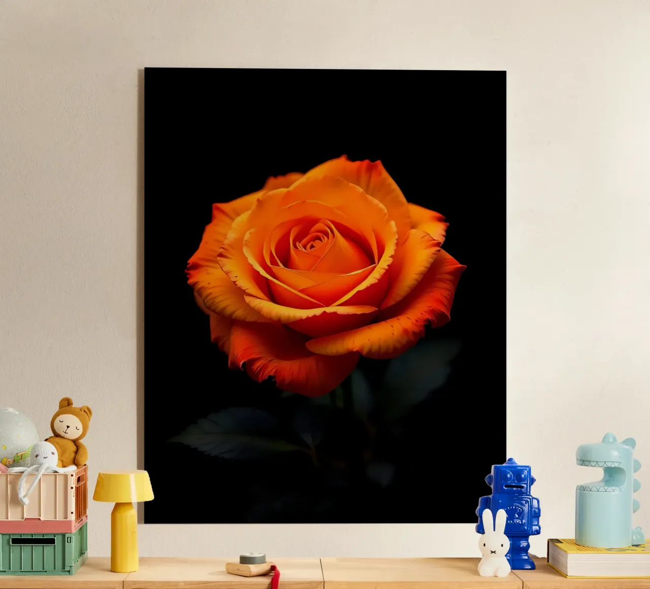 Rosa_arancio_01 plexiglass da Farb- und Blütenzauber by LK