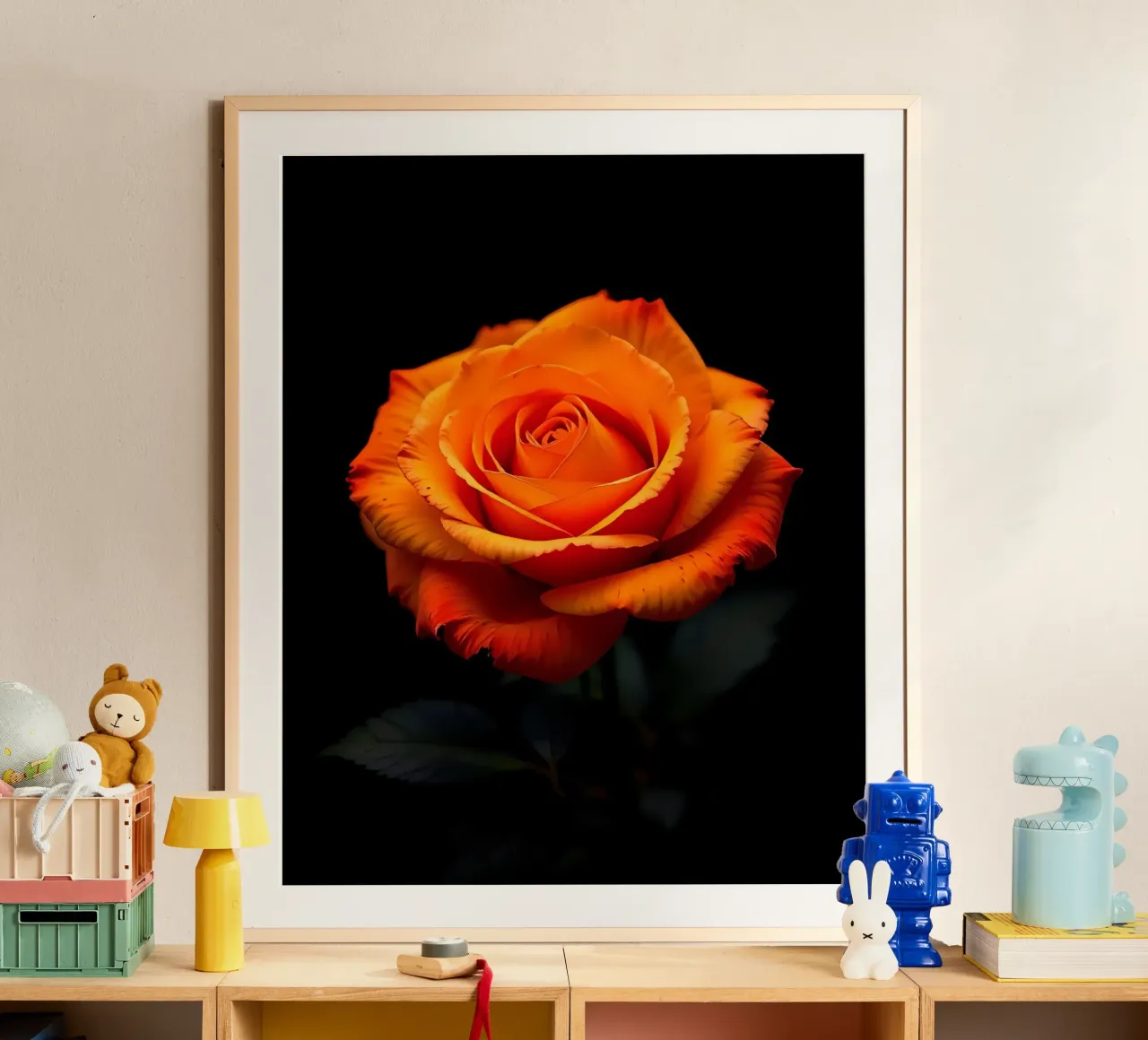 Rosa_arancio_01 carta hahnemühle da Farb- und Blütenzauber by LK