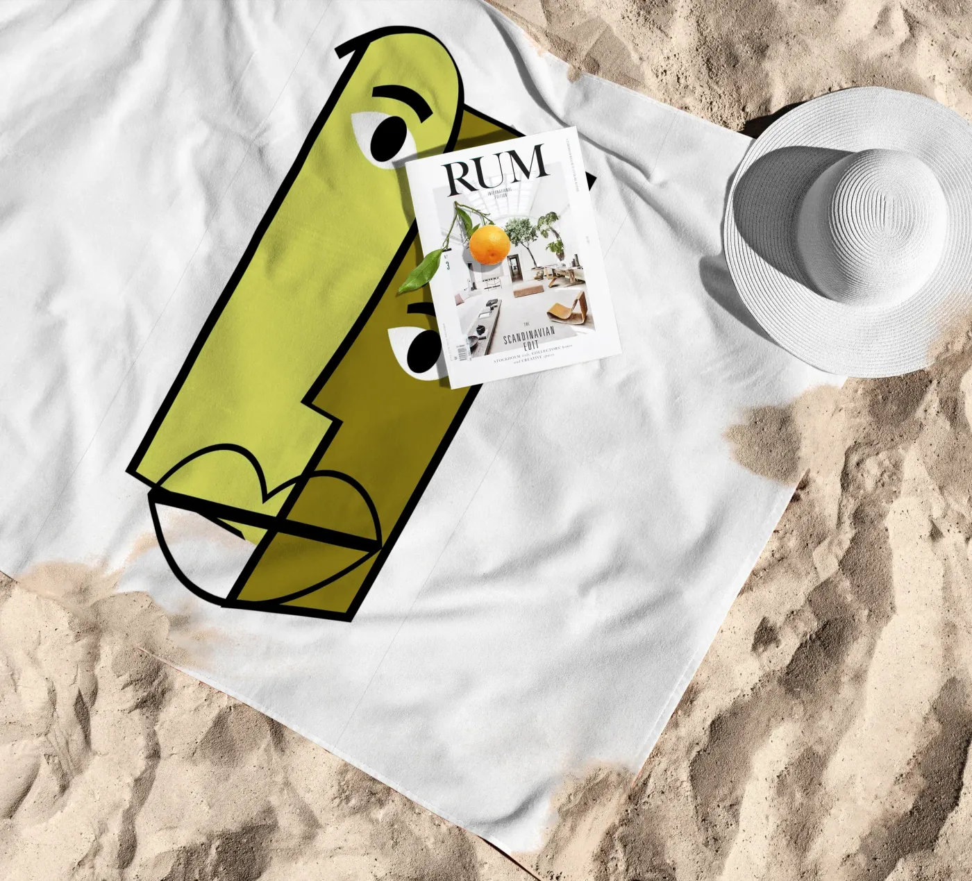 Abstract human faces telo mare da LisaArtes