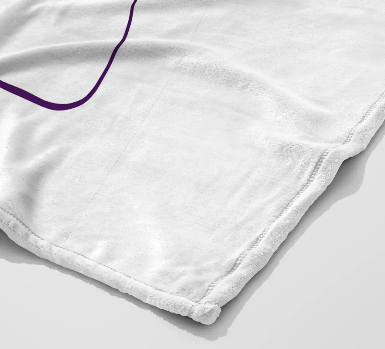 Simple line and calm coperta in pile da LisaArtes