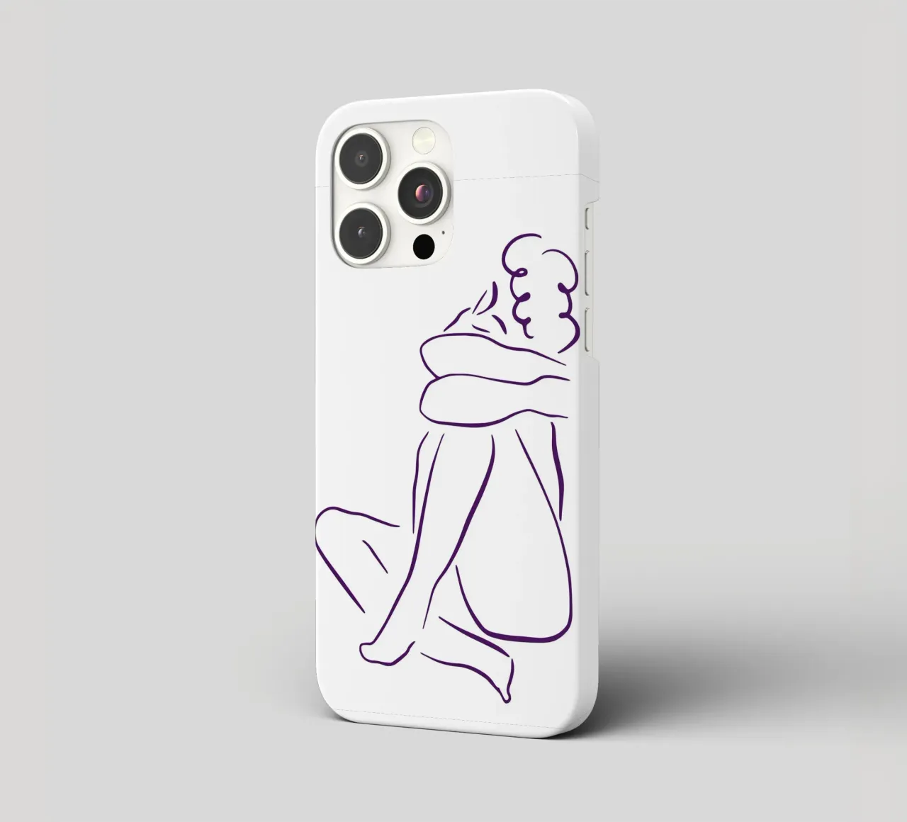 Simple line and calm cover iphone da LisaArtes