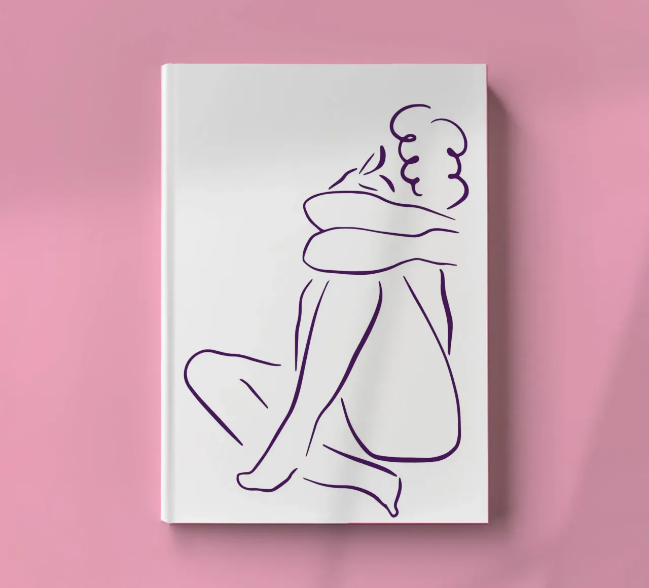 Simple line and calm notebook by LisaArtes