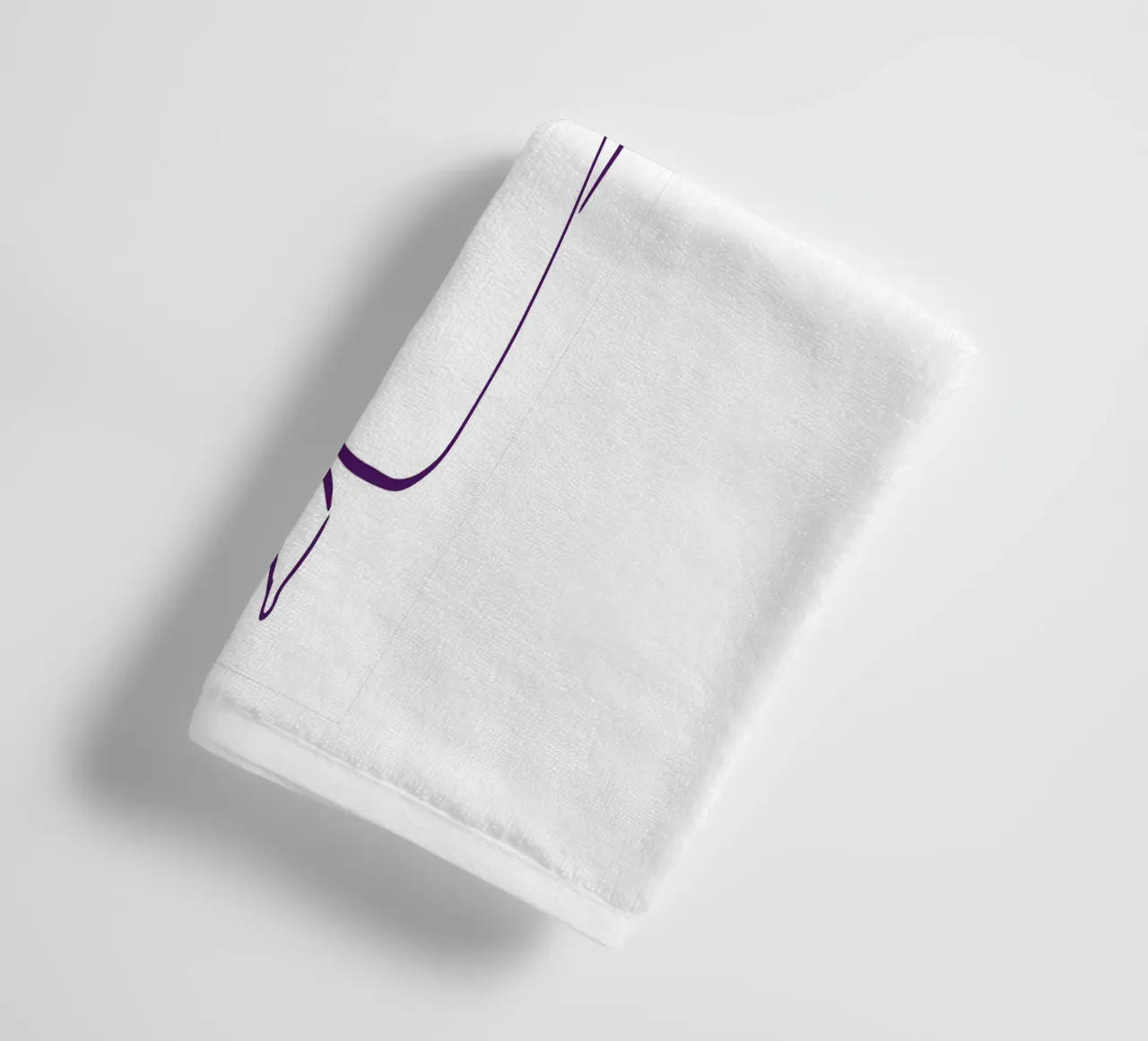 Simple line and calm asciugamano da bagno da LisaArtes