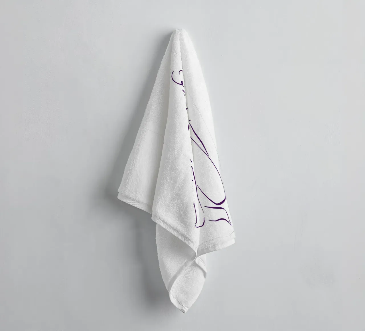 Simple line and calm asciugamano da bagno da LisaArtes
