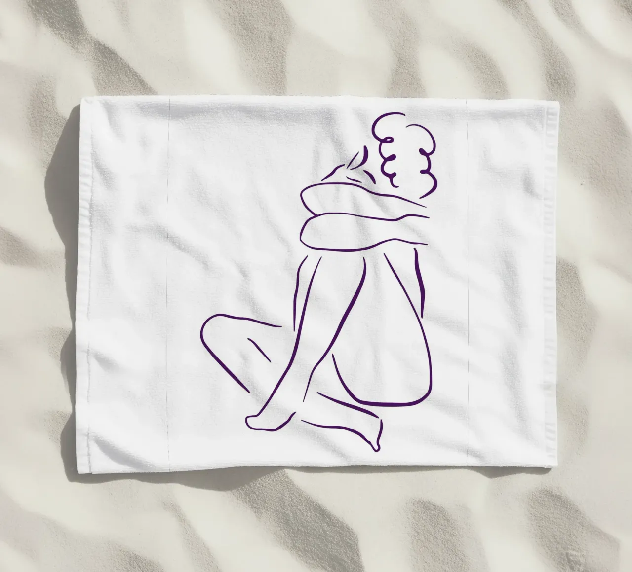 Simple line and calm telo mare da LisaArtes