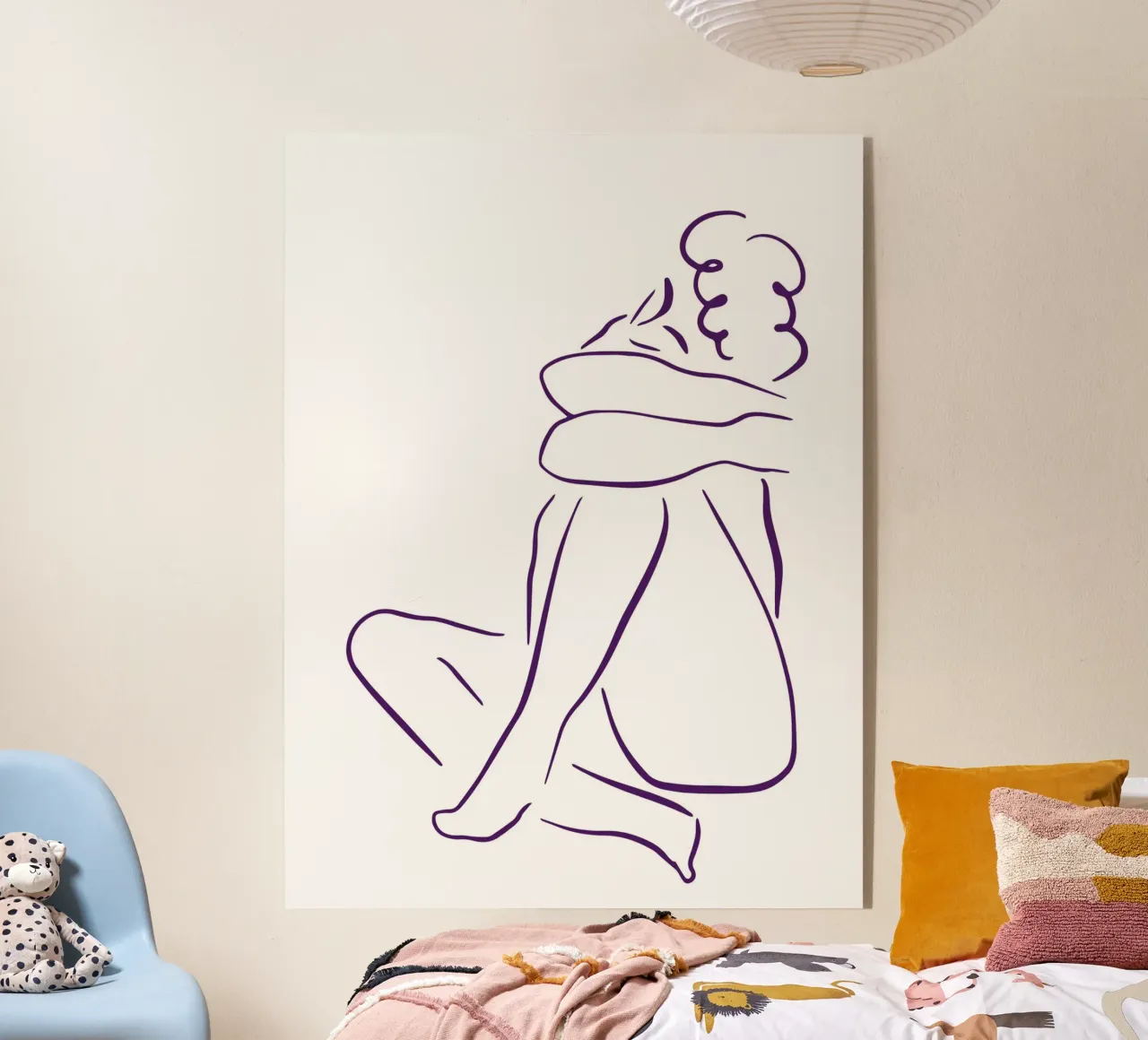 Simple line and calm plexiglass da LisaArtes