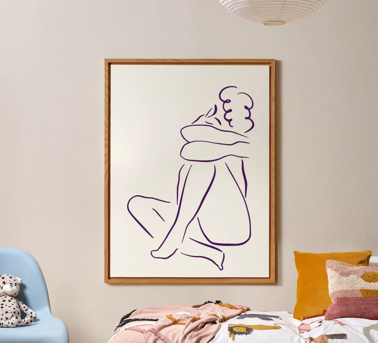 Simple line and calm alluminio dibond da LisaArtes