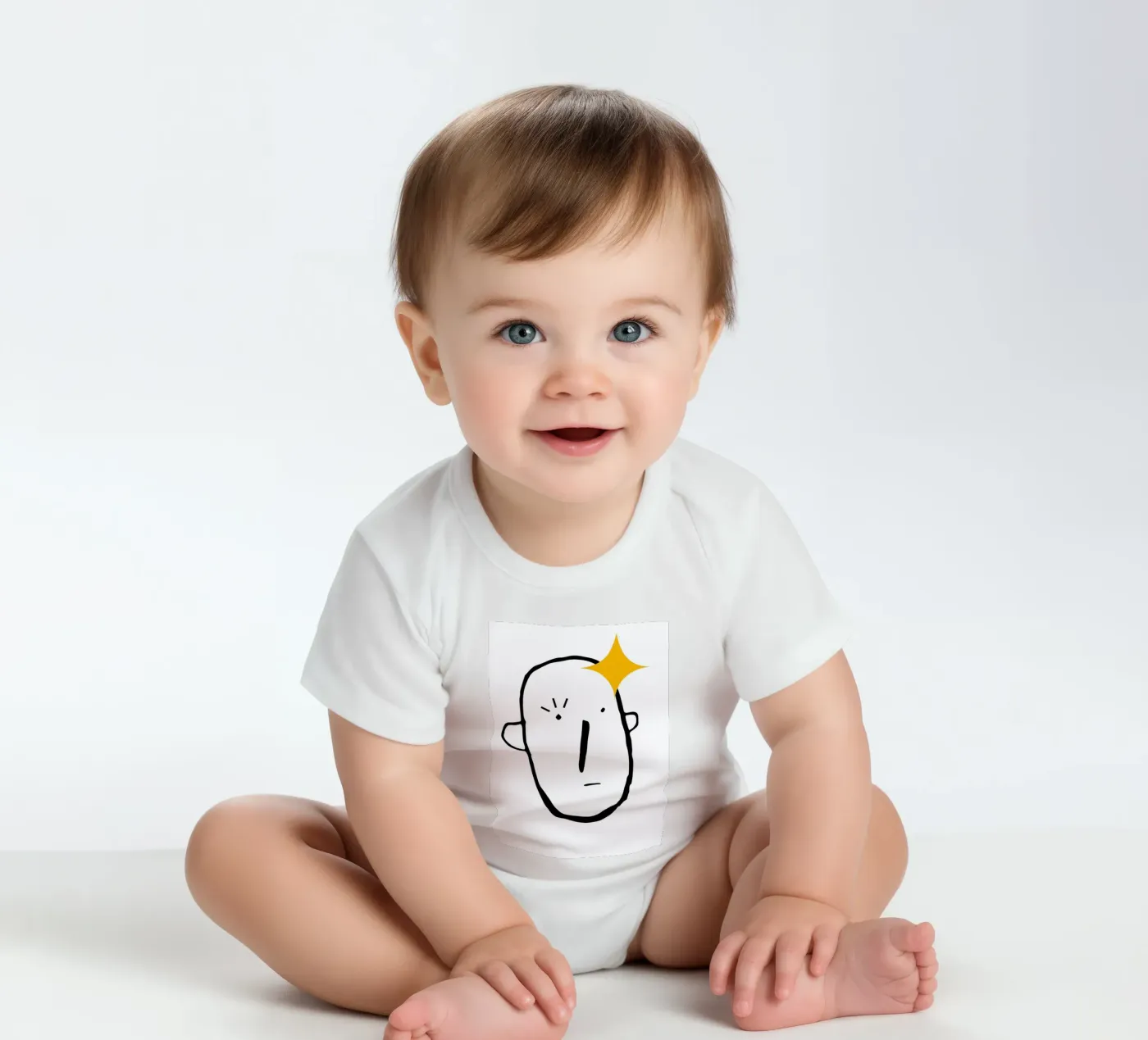 Simplistic face body bébé de LisaArtes