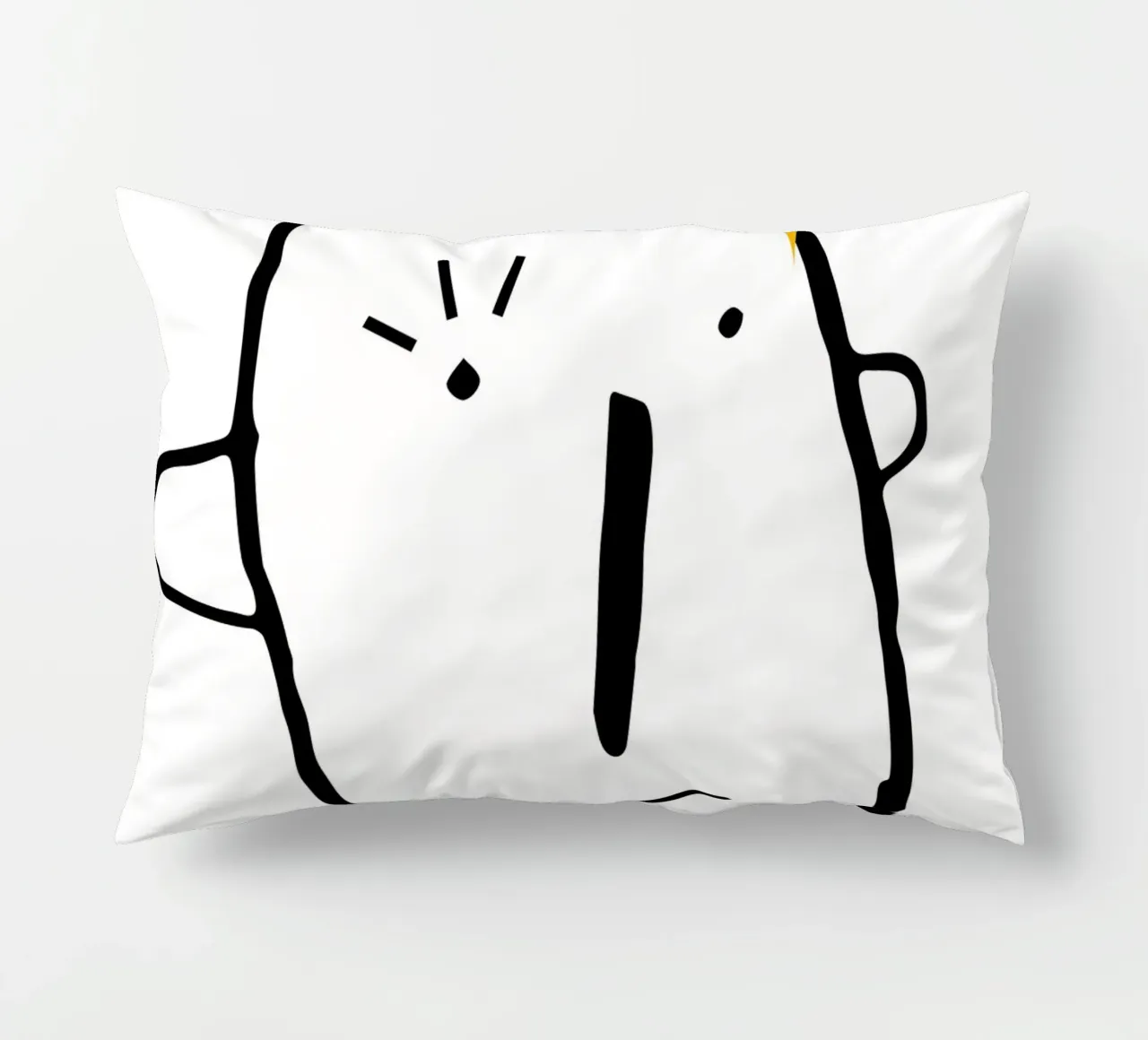 Simplistic face cuscino da LisaArtes