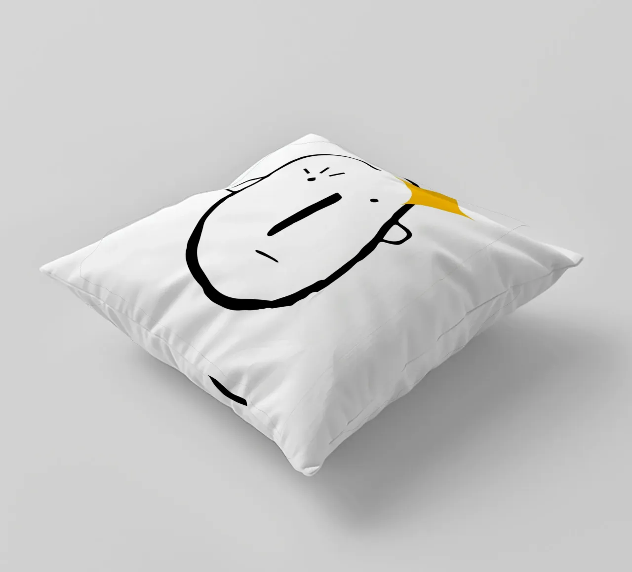 Simplistic face cuscino da LisaArtes