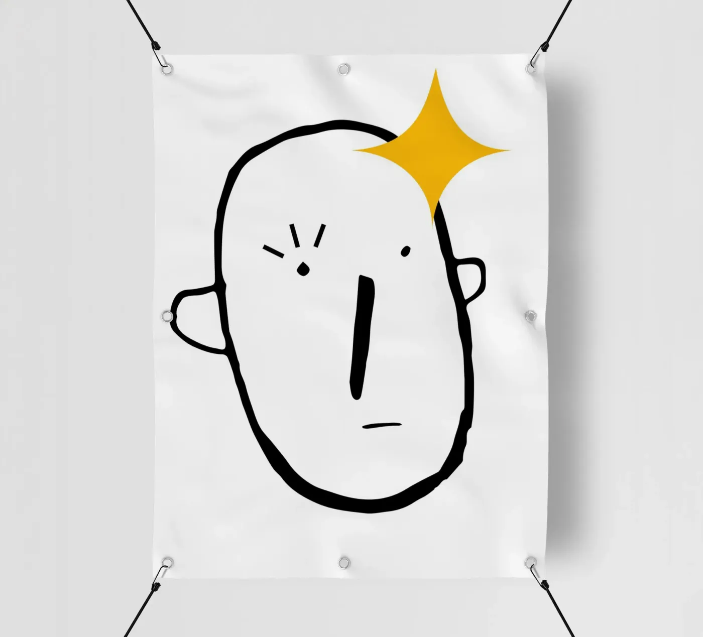 Simplistic face telo in pvc da LisaArtes