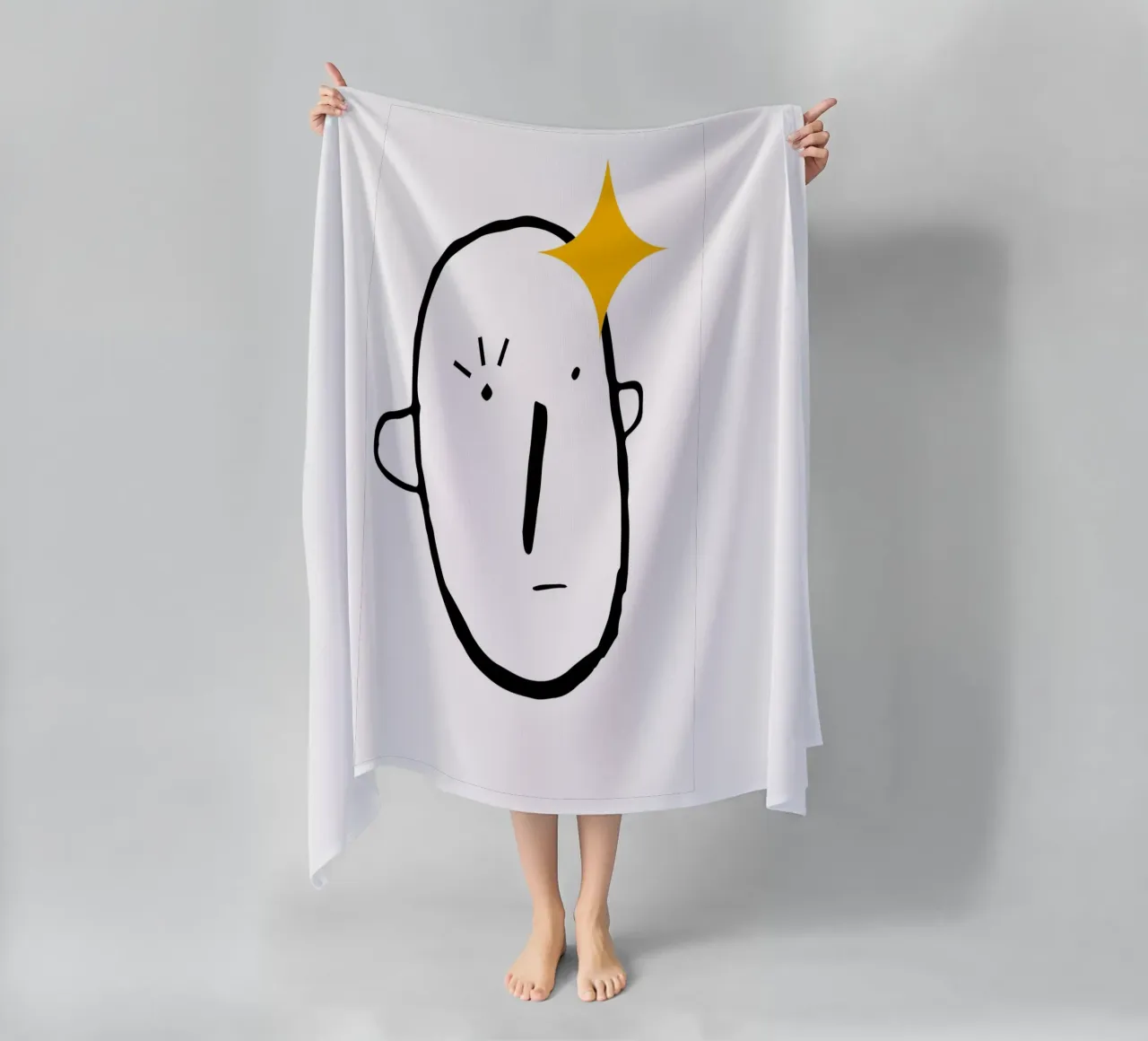 Simplistic face telo mare da LisaArtes