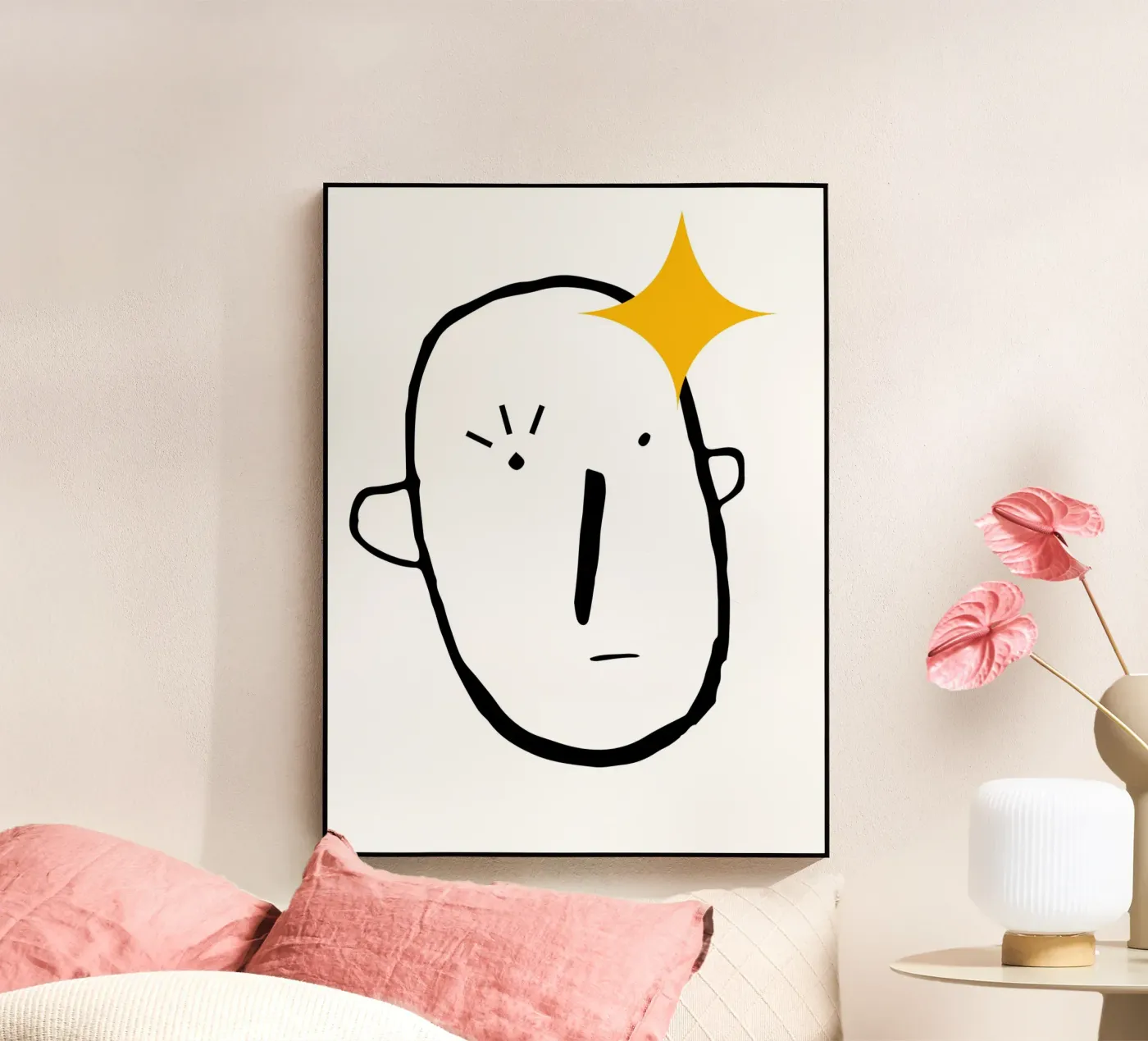 Simplistic face plexiglass da LisaArtes