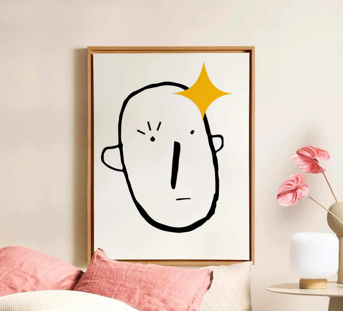 Simplistic face tela da LisaArtes