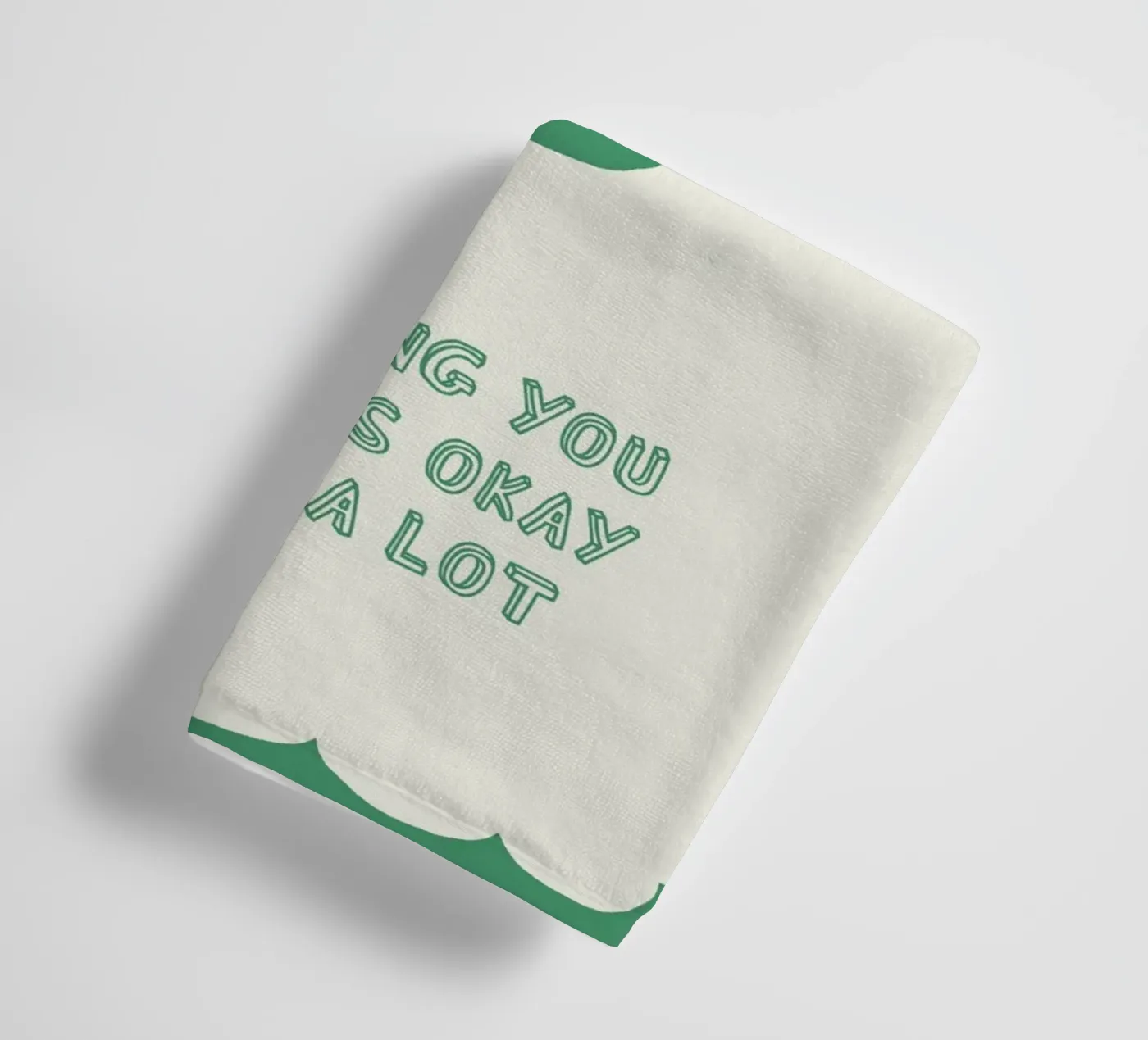 sensitive snail towel by thesoulhugclub