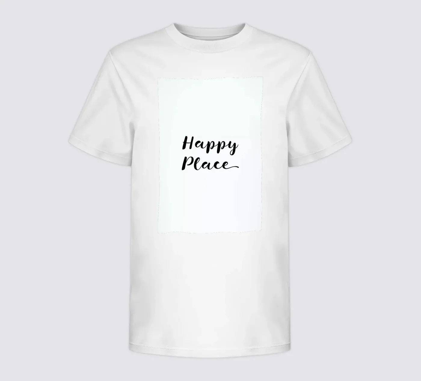 Happy t-shirt bambini da typed