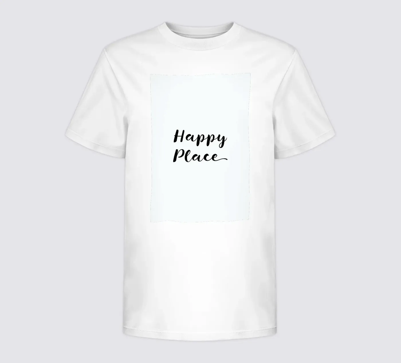Happy t-shirt bambini da typed