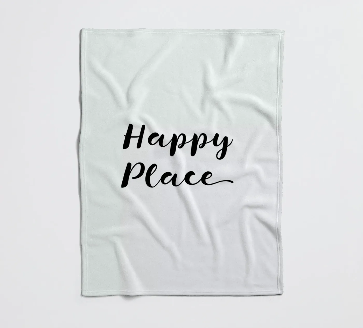 Happy Fleecedecke von typed