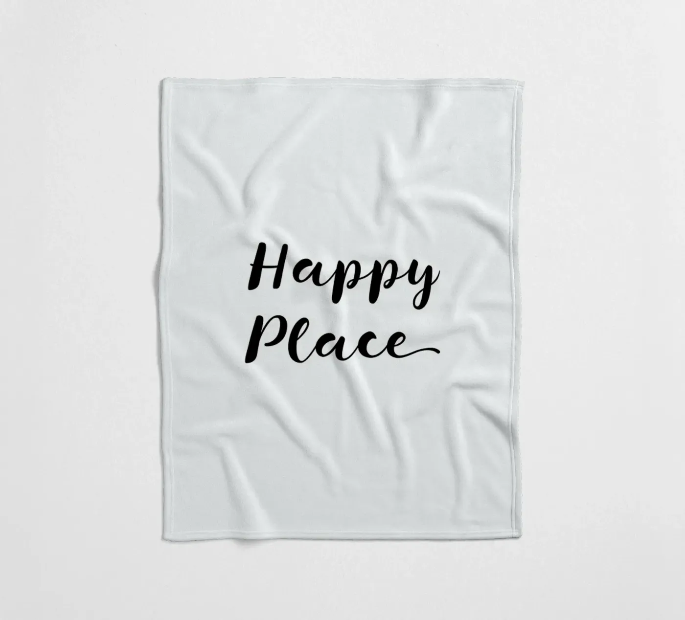 Happy Fleecedecke von typed