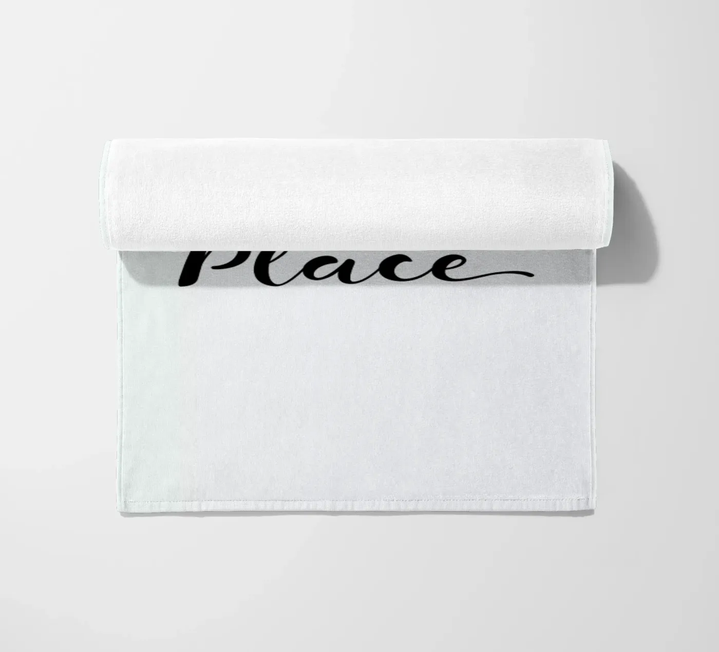 Happy strandhanddoek van typed