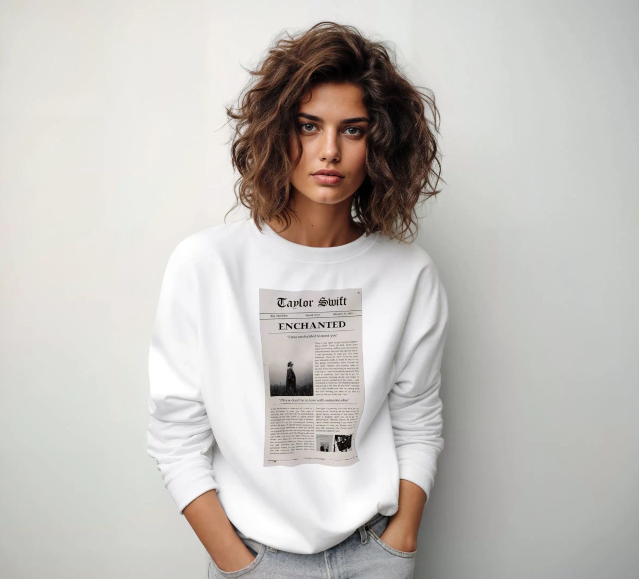 Taylor Swift encantada sudadera de Jacari