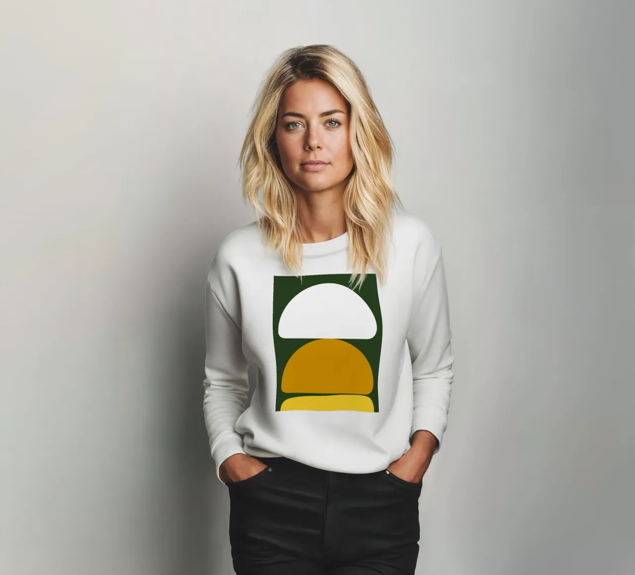 Minimalist design sweatshirt van LisaArtes