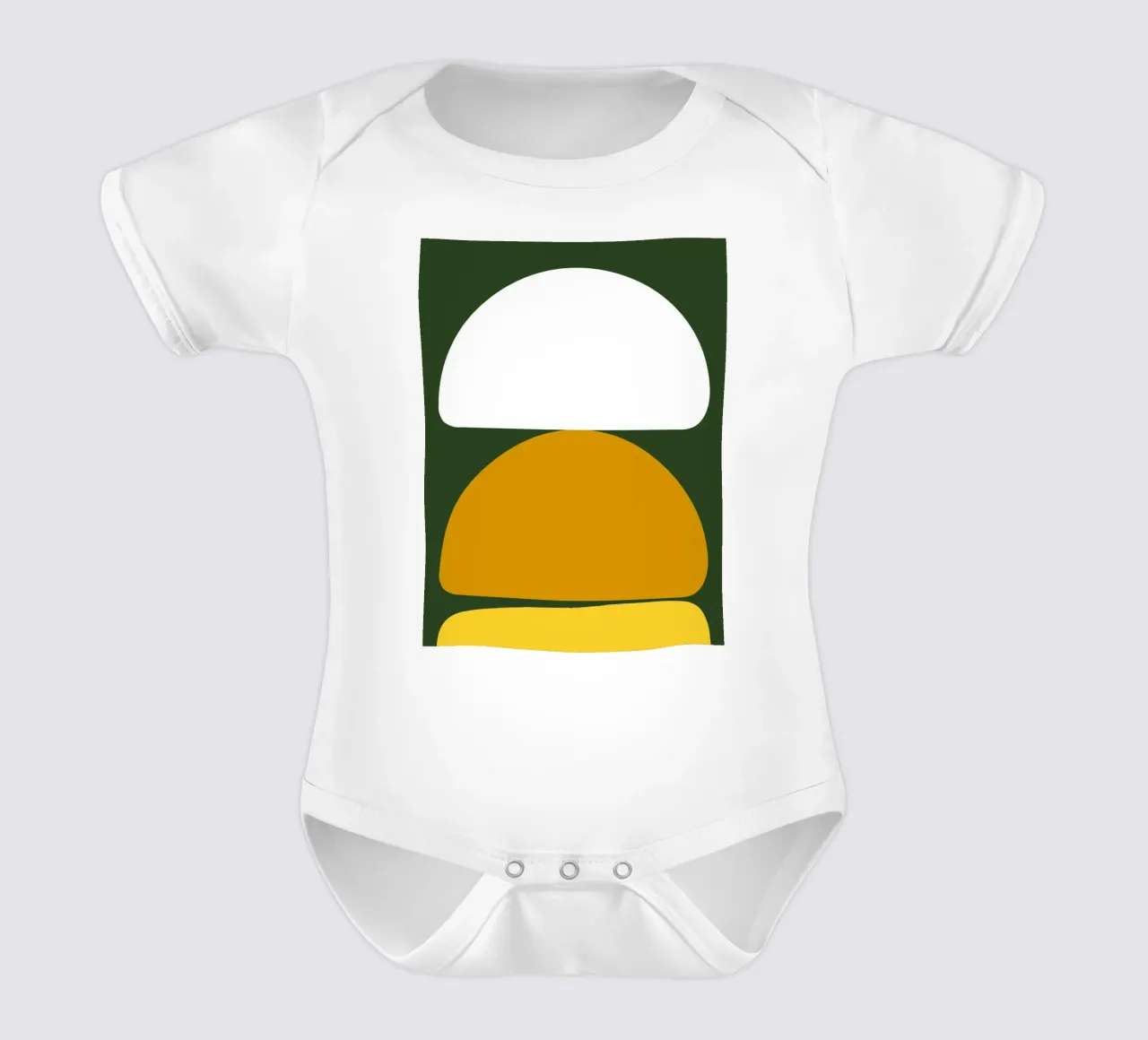 Minimalist design body neonato maniche corte da LisaArtes