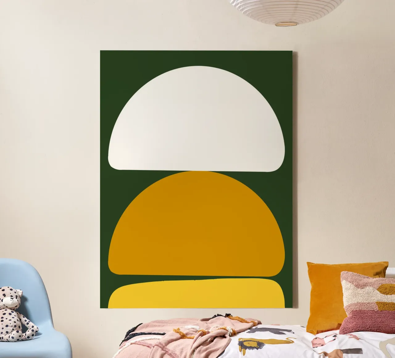 Minimalist design tela con Cornice a cassetta da LisaArtes
