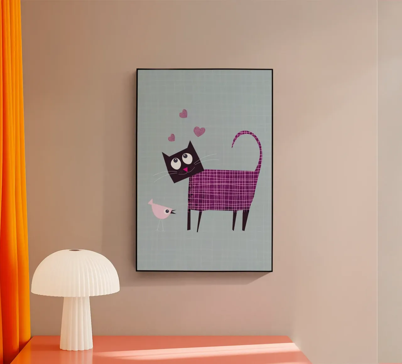 Cat Love plexiglass da JaySan Studio