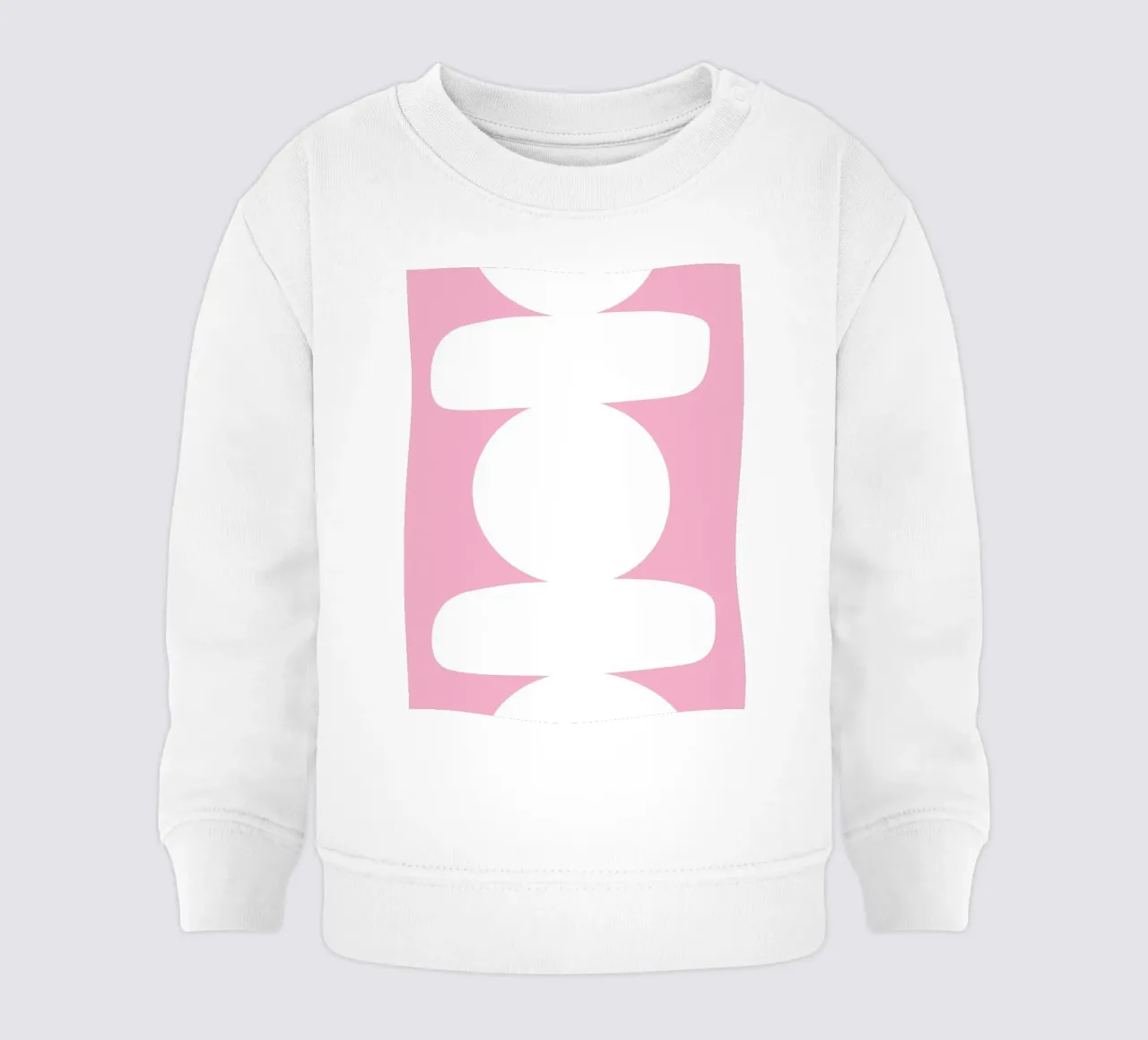 Geometric white felpa neonato da LisaArtes