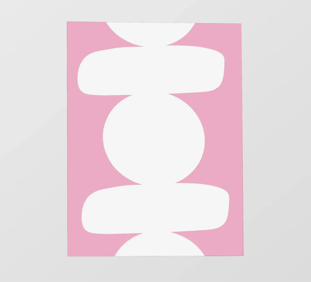 Geometric white photo wallpaper by LisaArtes