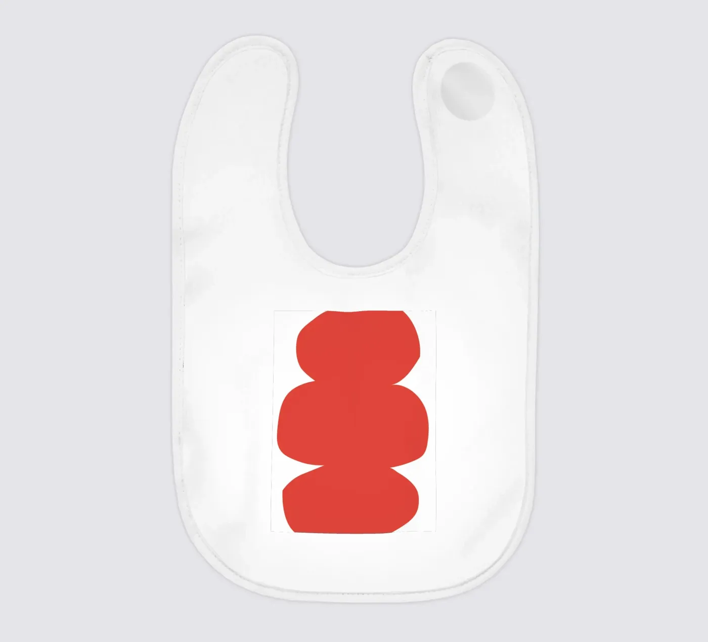 Three irregular oval Babylätzchen von LisaArtes