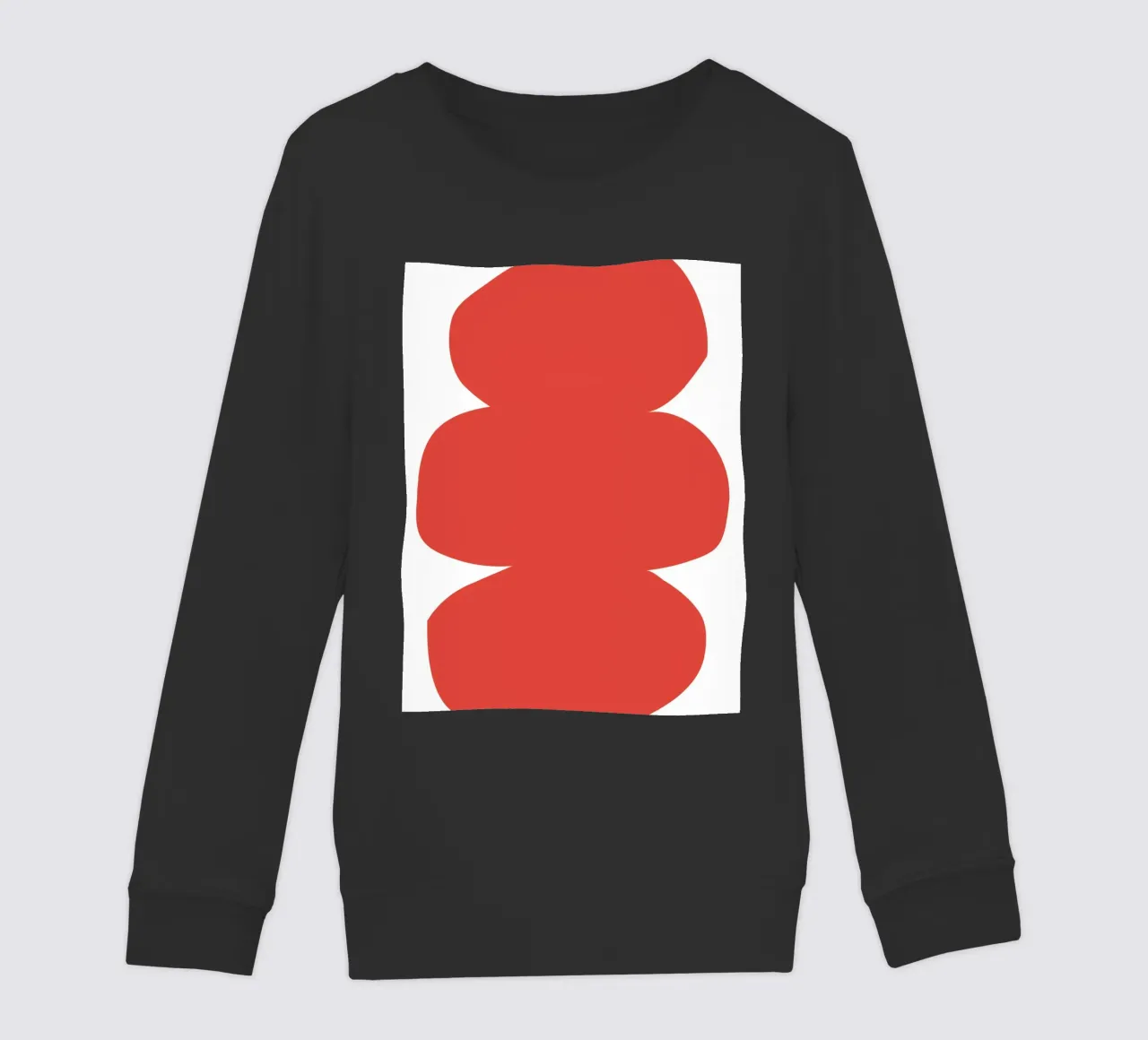 Three irregular oval felpa bambino da LisaArtes