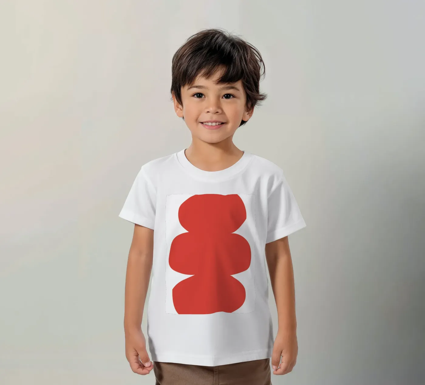 Three irregular oval t-shirt bambini da LisaArtes