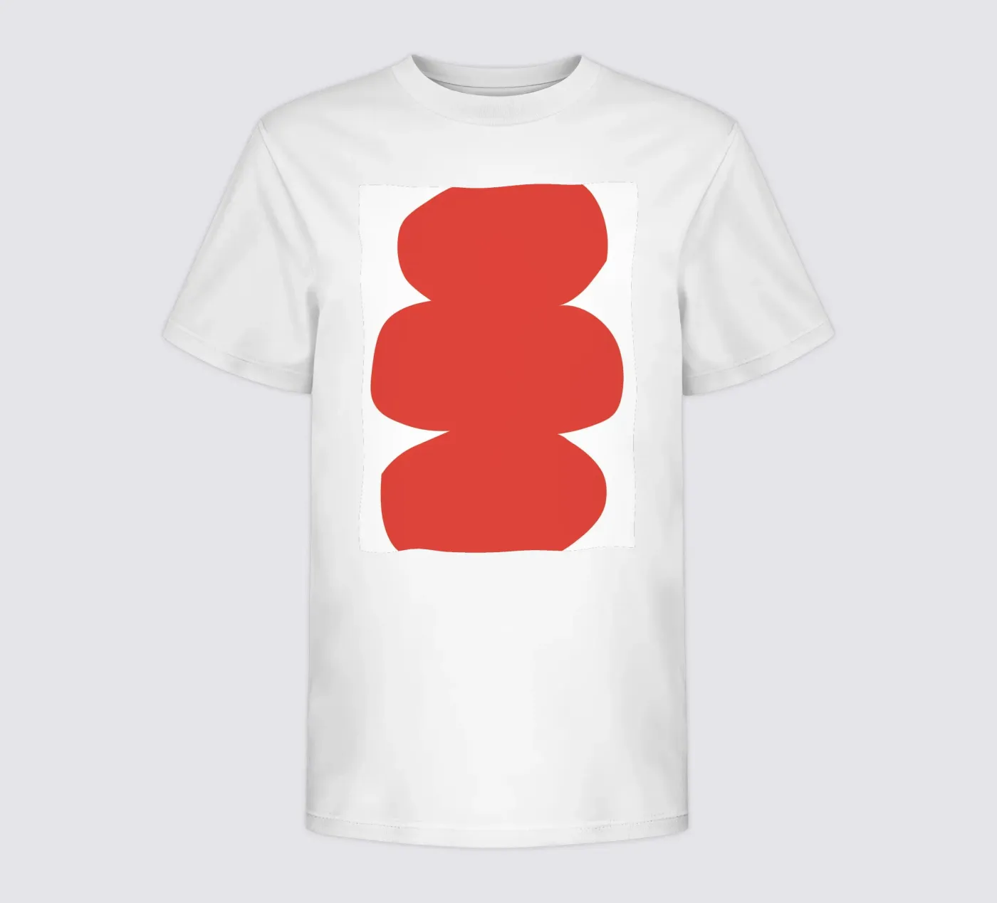 Three irregular oval t-shirt bambini da LisaArtes